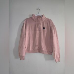 Vans - Pink Half Zip Sweater